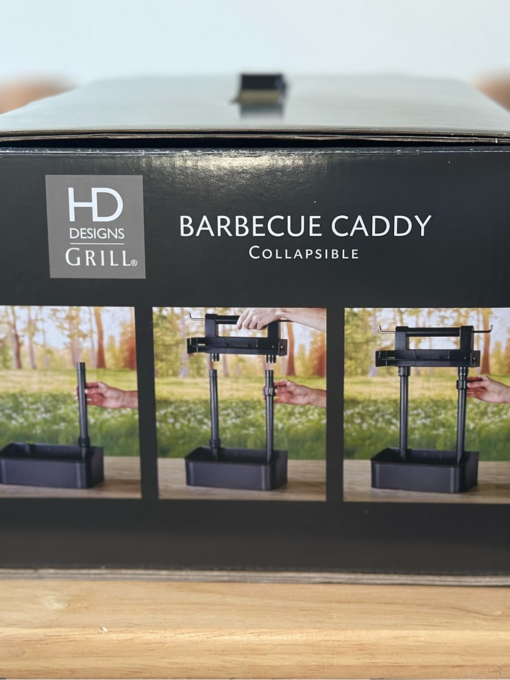 NWT HD Designs• Barbecue Caddy (collapsible) New in Box* MSRP $49.99